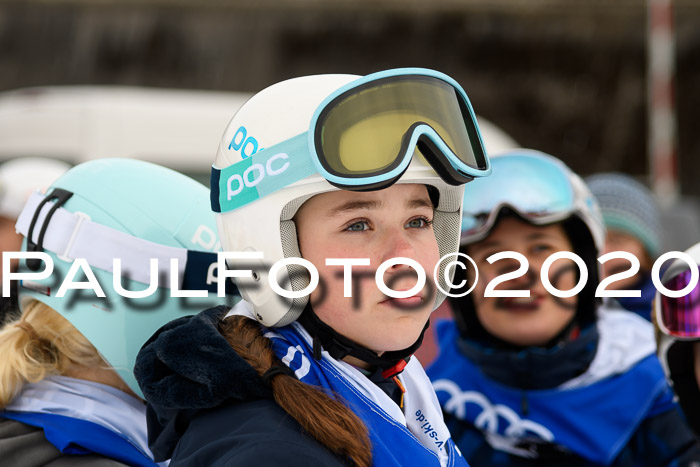 Bayerische Schülermeisterschaft Alpin Riesenslalom 25.01.2020