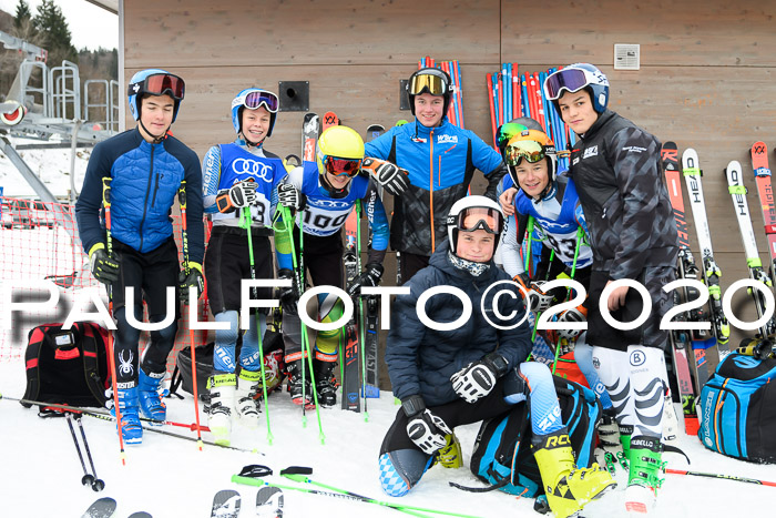 Bayerische Schülermeisterschaft Alpin Riesenslalom 25.01.2020