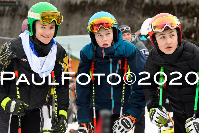 Bayerische Schülermeisterschaft Alpin Riesenslalom 25.01.2020