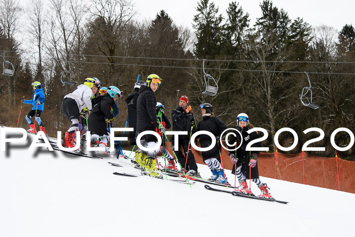 Bayerische Schülermeisterschaft Alpin Riesenslalom 25.01.2020