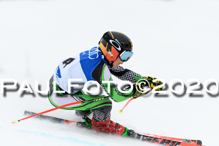 Bayerische Schülermeisterschaft Alpin Riesenslalom 25.01.2020