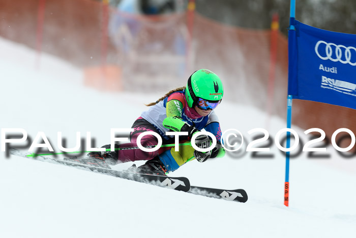 Bayerische Schülermeisterschaft Alpin Riesenslalom 25.01.2020