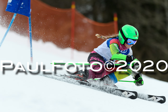 Bayerische Schülermeisterschaft Alpin Riesenslalom 25.01.2020