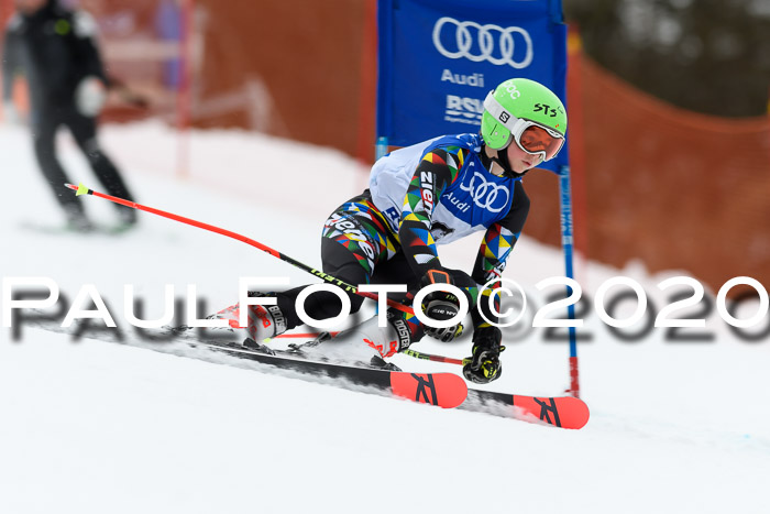 Bayerische Schülermeisterschaft Alpin Riesenslalom 25.01.2020