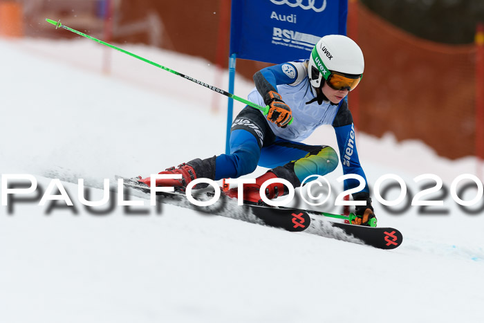 Bayerische Schülermeisterschaft Alpin Riesenslalom 25.01.2020