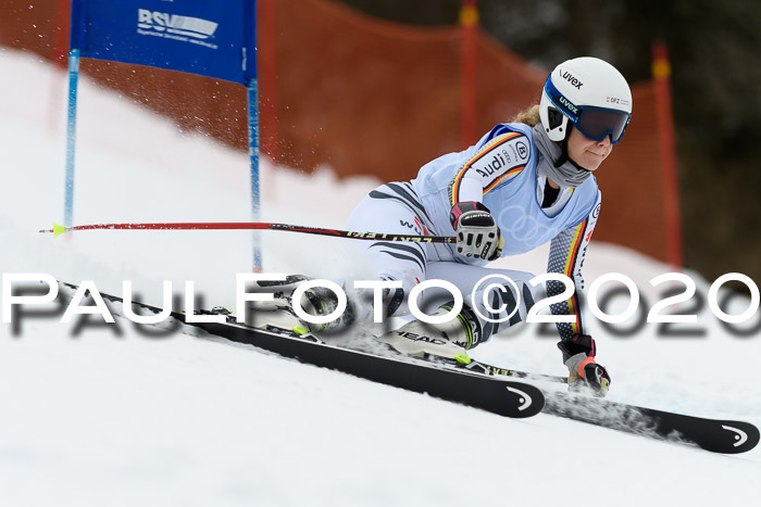 Bayerische Schülermeisterschaft Alpin Riesenslalom 25.01.2020