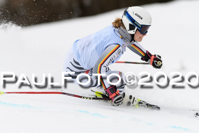 Bayerische Schülermeisterschaft Alpin Riesenslalom 25.01.2020