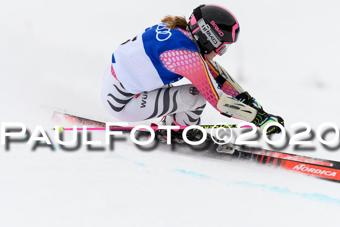 Bayerische Schülermeisterschaft Alpin Riesenslalom 25.01.2020