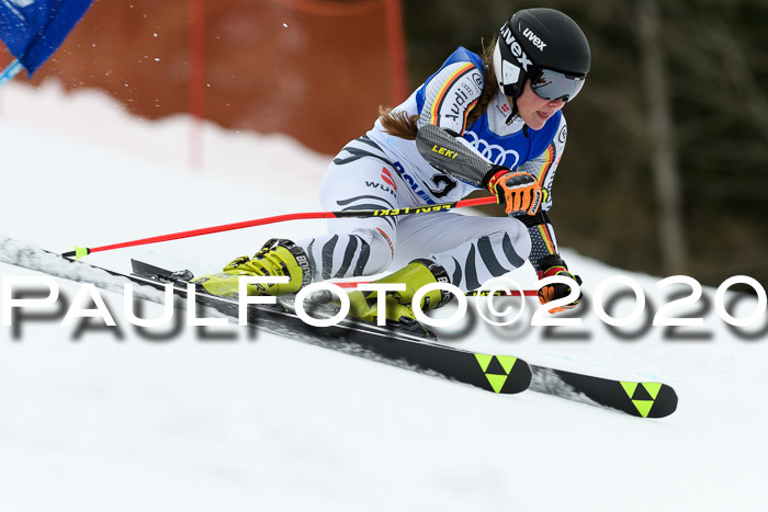 Bayerische Schülermeisterschaft Alpin Riesenslalom 25.01.2020