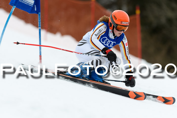 Bayerische Schülermeisterschaft Alpin Riesenslalom 25.01.2020