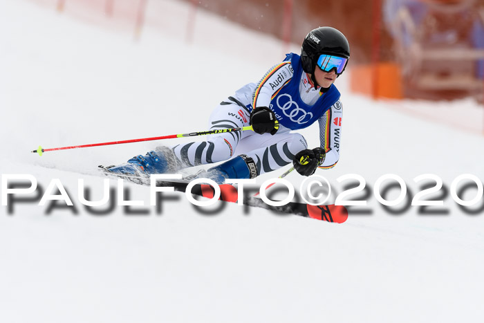 Bayerische Schülermeisterschaft Alpin Riesenslalom 25.01.2020