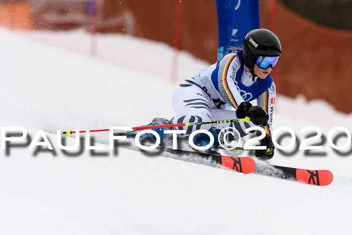 Bayerische Schülermeisterschaft Alpin Riesenslalom 25.01.2020