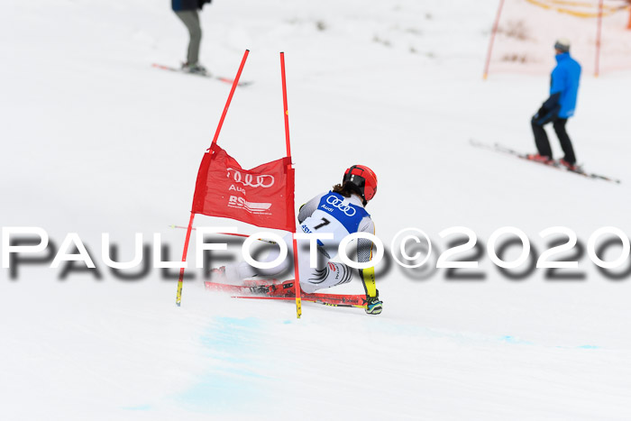 Bayerische Schülermeisterschaft Alpin Riesenslalom 25.01.2020