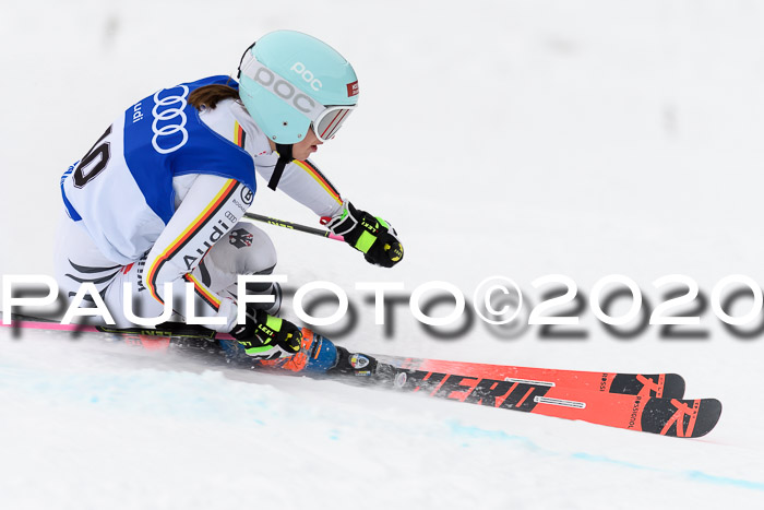 Bayerische Schülermeisterschaft Alpin Riesenslalom 25.01.2020