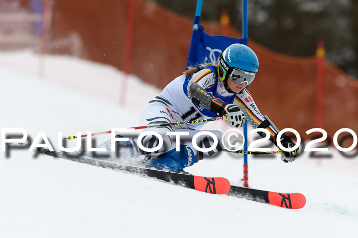 Bayerische Schülermeisterschaft Alpin Riesenslalom 25.01.2020