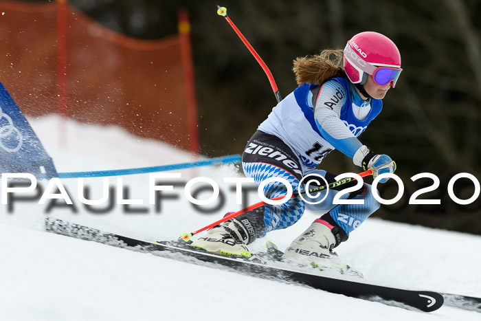 Bayerische Schülermeisterschaft Alpin Riesenslalom 25.01.2020