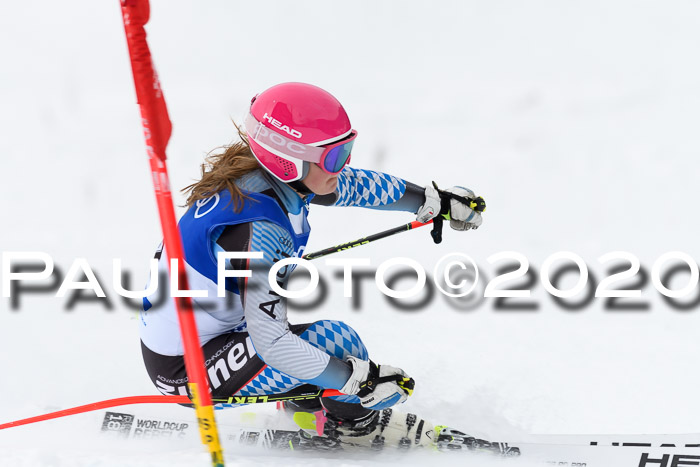 Bayerische Schülermeisterschaft Alpin Riesenslalom 25.01.2020