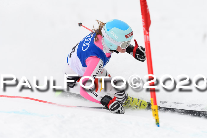 Bayerische Schülermeisterschaft Alpin Riesenslalom 25.01.2020