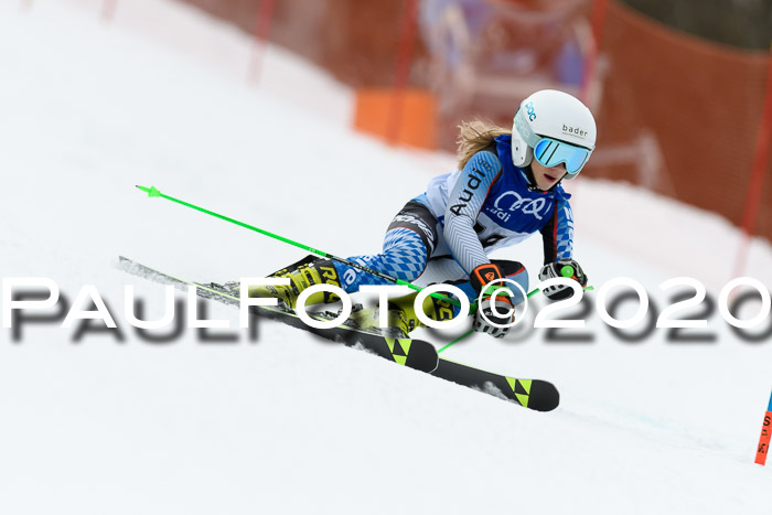 Bayerische Schülermeisterschaft Alpin Riesenslalom 25.01.2020