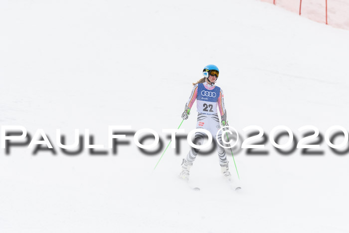 Bayerische Schülermeisterschaft Alpin Riesenslalom 25.01.2020