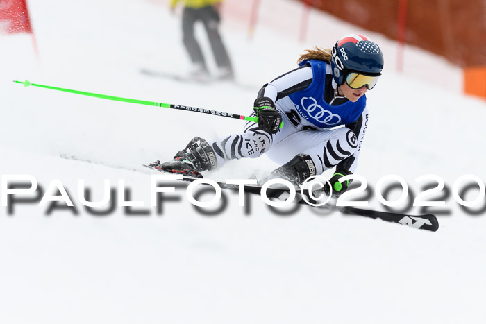 Bayerische Schülermeisterschaft Alpin Riesenslalom 25.01.2020