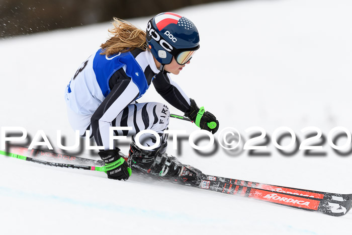 Bayerische Schülermeisterschaft Alpin Riesenslalom 25.01.2020