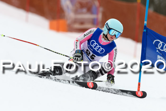 Bayerische Schülermeisterschaft Alpin Riesenslalom 25.01.2020