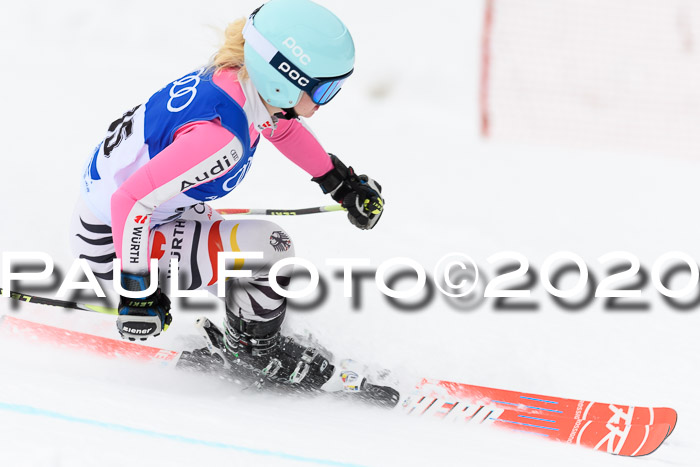 Bayerische Schülermeisterschaft Alpin Riesenslalom 25.01.2020