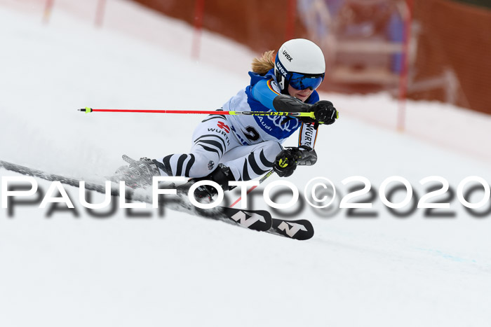 Bayerische Schülermeisterschaft Alpin Riesenslalom 25.01.2020