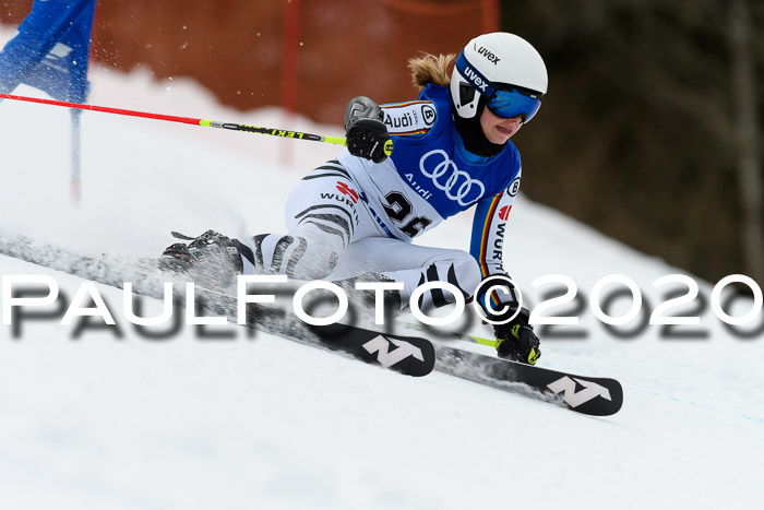 Bayerische Schülermeisterschaft Alpin Riesenslalom 25.01.2020