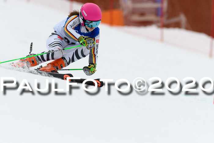 Bayerische Schülermeisterschaft Alpin Riesenslalom 25.01.2020