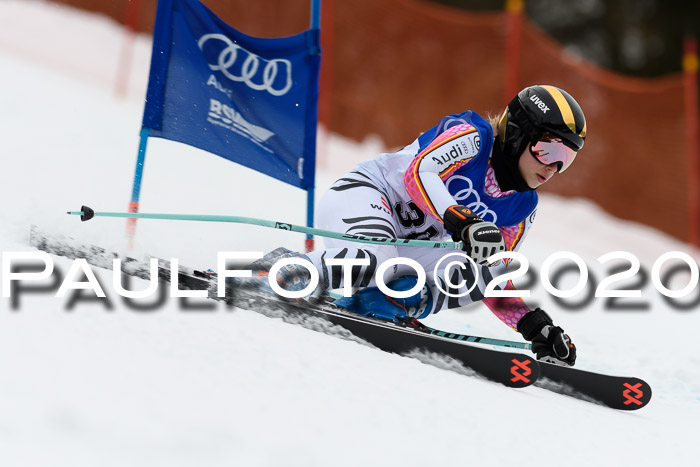 Bayerische Schülermeisterschaft Alpin Riesenslalom 25.01.2020
