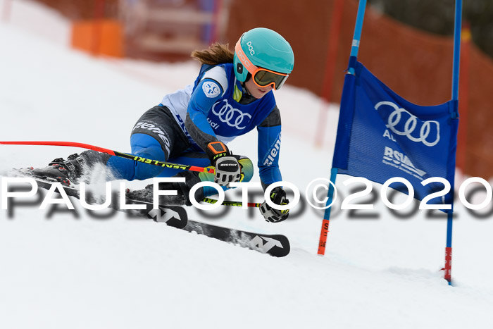 Bayerische Schülermeisterschaft Alpin Riesenslalom 25.01.2020