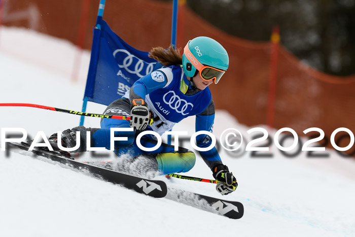 Bayerische Schülermeisterschaft Alpin Riesenslalom 25.01.2020