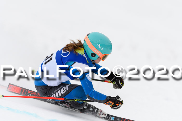 Bayerische Schülermeisterschaft Alpin Riesenslalom 25.01.2020
