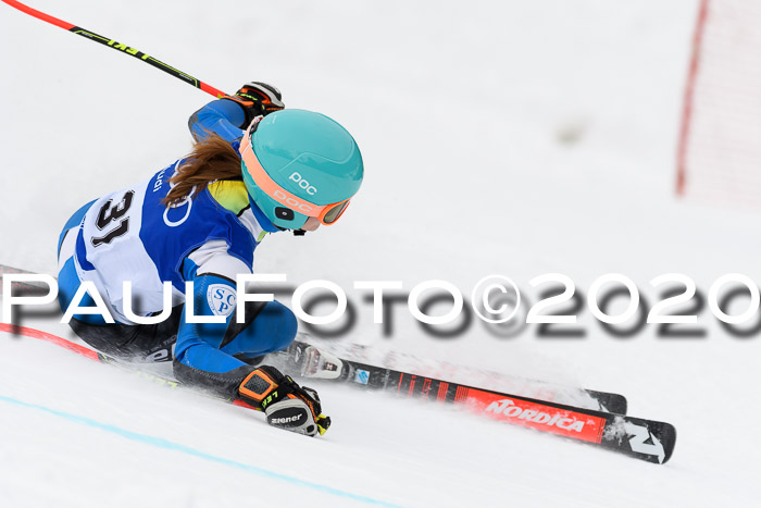 Bayerische Schülermeisterschaft Alpin Riesenslalom 25.01.2020