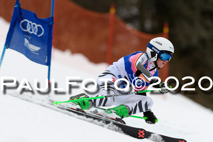 Bayerische Schülermeisterschaft Alpin Riesenslalom 25.01.2020