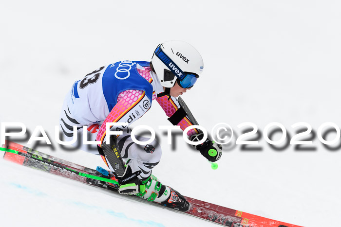 Bayerische Schülermeisterschaft Alpin Riesenslalom 25.01.2020