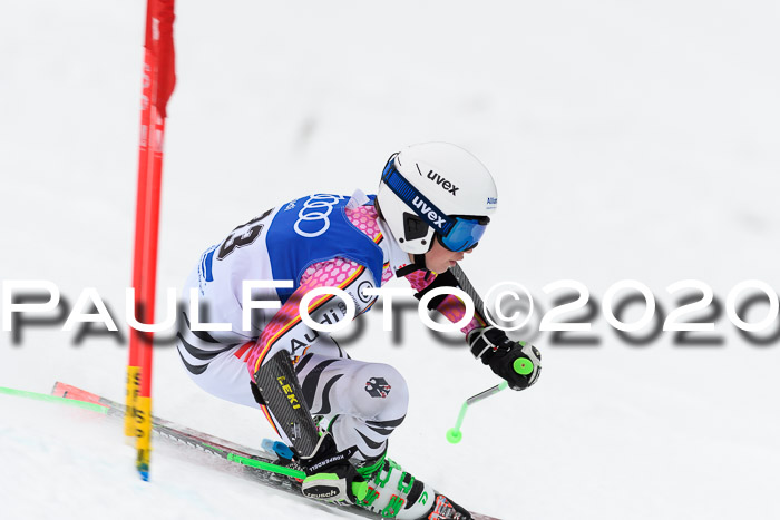 Bayerische Schülermeisterschaft Alpin Riesenslalom 25.01.2020