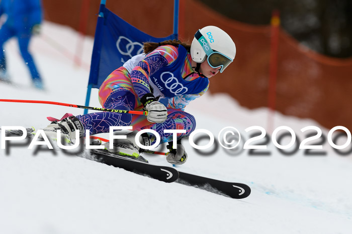 Bayerische Schülermeisterschaft Alpin Riesenslalom 25.01.2020