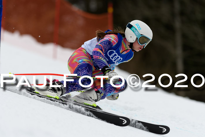 Bayerische Schülermeisterschaft Alpin Riesenslalom 25.01.2020