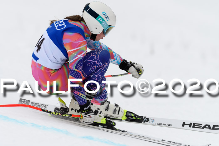 Bayerische Schülermeisterschaft Alpin Riesenslalom 25.01.2020