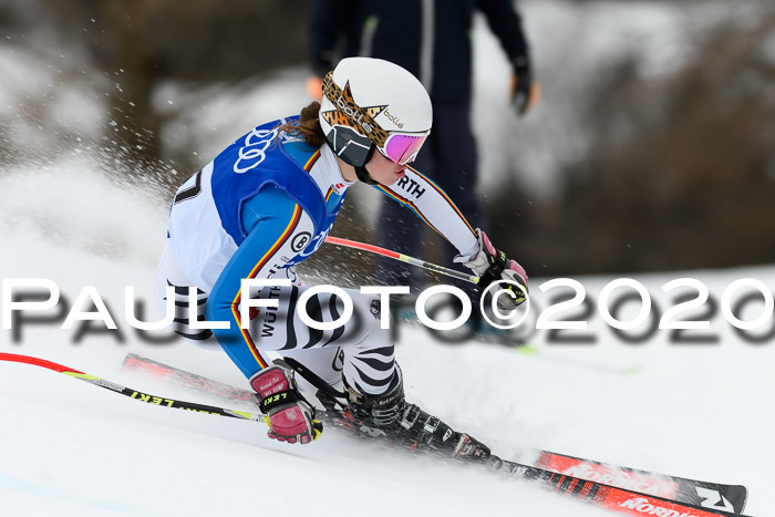 Bayerische Schülermeisterschaft Alpin Riesenslalom 25.01.2020