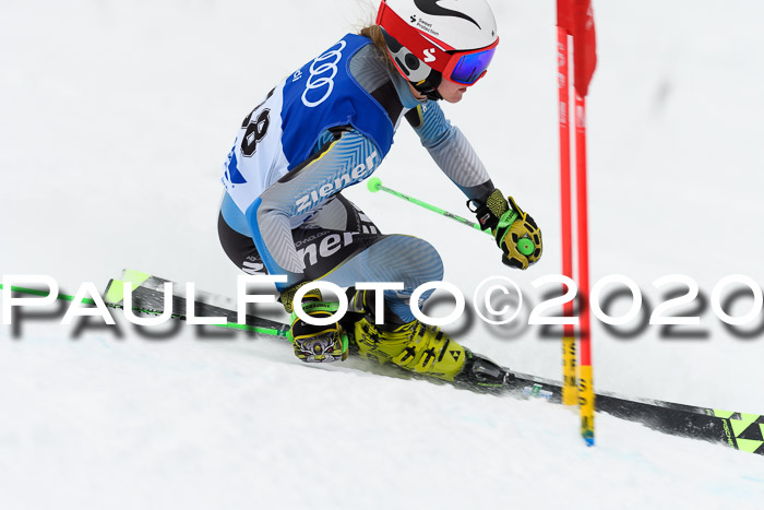 Bayerische Schülermeisterschaft Alpin Riesenslalom 25.01.2020