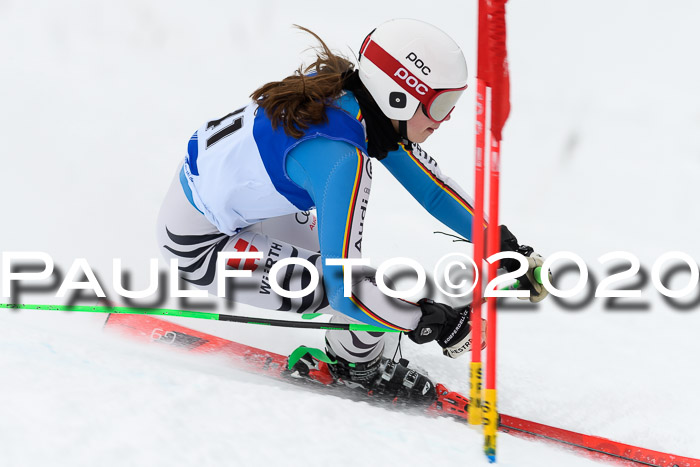Bayerische Schülermeisterschaft Alpin Riesenslalom 25.01.2020