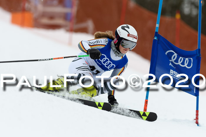 Bayerische Schülermeisterschaft Alpin Riesenslalom 25.01.2020