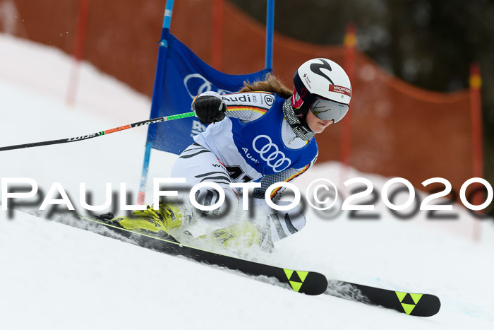Bayerische Schülermeisterschaft Alpin Riesenslalom 25.01.2020