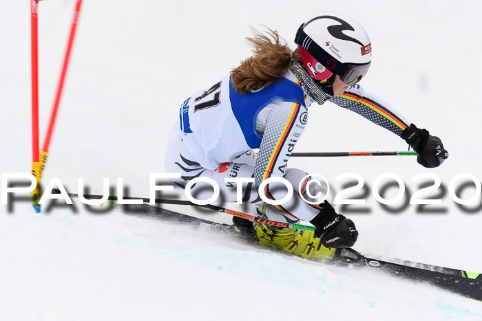 Bayerische Schülermeisterschaft Alpin Riesenslalom 25.01.2020