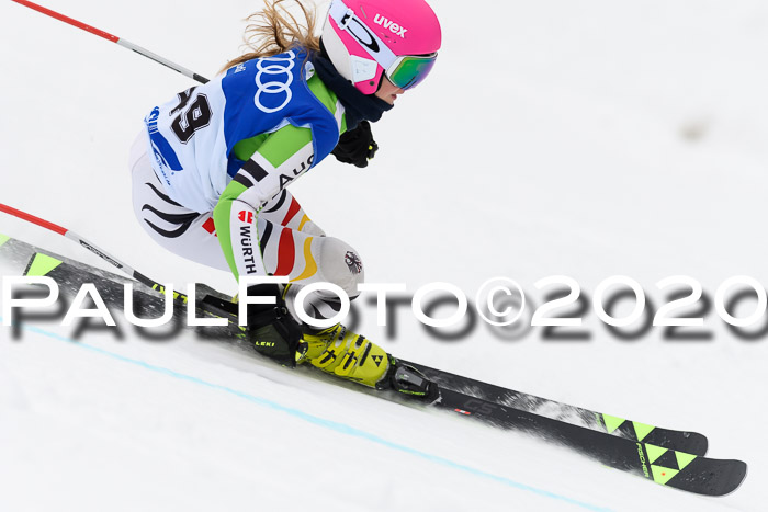 Bayerische Schülermeisterschaft Alpin Riesenslalom 25.01.2020