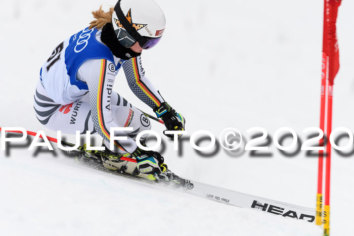 Bayerische Schülermeisterschaft Alpin Riesenslalom 25.01.2020